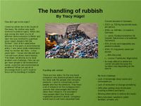 Tracy, Germany, Handling of Waste