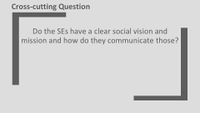 Your Cross Cutting Question / Analyis