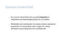 our common interest field