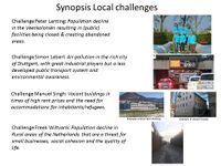 Synopsis Local Challenges