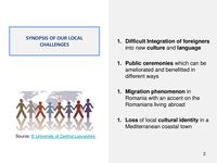 synopsis local challenges