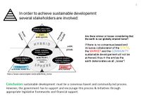 Stakeholders, Actors and Power Structure