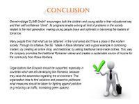 your conclusions (1)