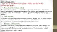 your cross cutting question/analyis